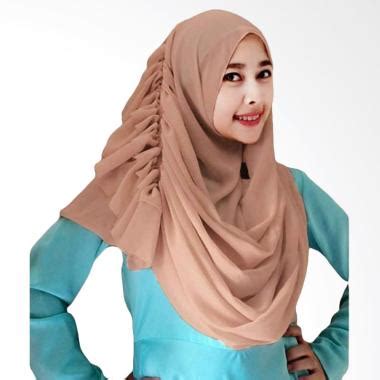 cassanova hijab kerudung instan warna milo smartk