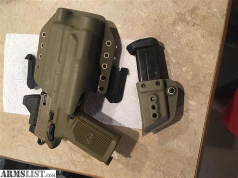 armslist  sale huckleberry tactical fnx  tactical light bearing holster
