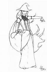 Elphaba Glinda Lineart Domo Domi Davil sketch template