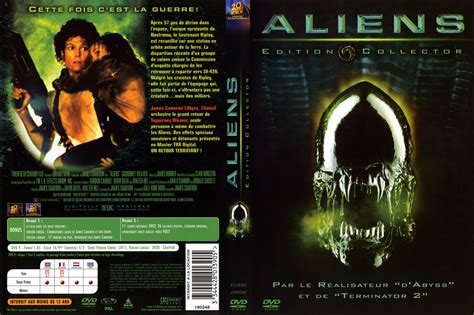 jaquette dvd de aliens  cinema passion