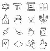 Judaism Vector Religion Illustrations Illustration Religious Thin Icons Line Items Similar Clip Top Alamy Symbol Stock sketch template