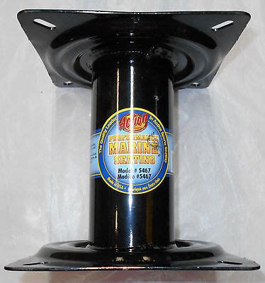 boat seat action  fixed height pedestal post   usa ebay