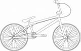 Bmx Bike Coloring Pages Template Mountain Bicycle Bikes Hot Online Popular Deviantart Coloringhome Library Favourites Add Kids sketch template