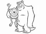 Inc Coloring Pages Monster Monsters Kids Birijus sketch template