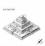 Ziggurat Drawing Sketch Mesopotamia Paintingvalley Ziggurats Template sketch template