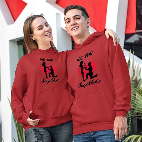 We Are Together Hoodies Couples Hoodies Matching Outfit For Etsy