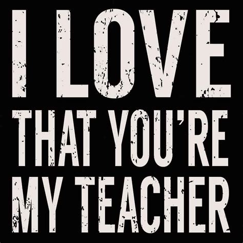 I Love That You Re My Teacher 6x6 Box Sign Sixtrees
