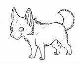 Wolf Coloring Pages Puppy Baby Pup Cartoon Print Lineart Printable Deviantart Mspaint Line Animal Zombie Color Compatible Template Adults Rocks sketch template