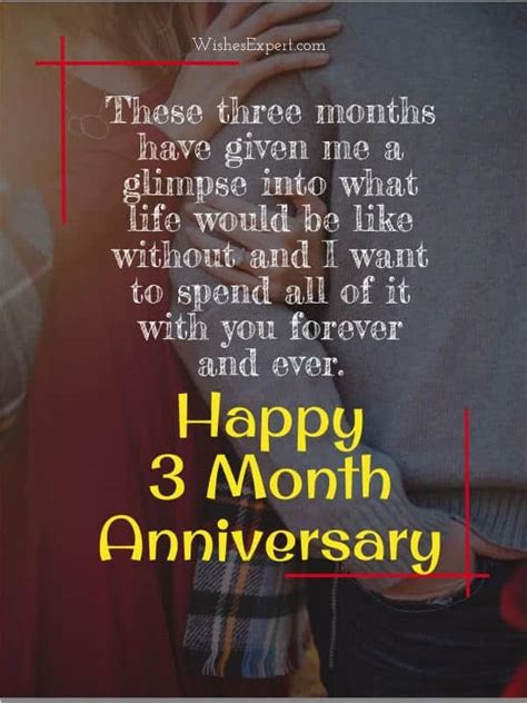 3 Months Relationship Anniversary Quotes ♥one Month Anniversary