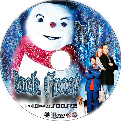 jack frost dvd label   custom art