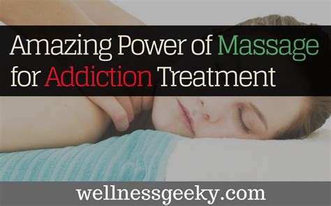 Amazing Power Of Massage For Addiction Recovery And Empowerment