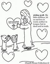 Coloring Light Sunday School Pages Preschool Comments sketch template
