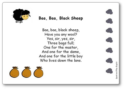 baa baa black sheep nursery rhyme song  lyrics  french   english