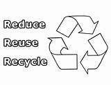 Recycle Reduce Reuse Coloring Pages Logo Symbol Clipart Printable Cliparts Petal Girl Troop Leader Started Getting Mom Clip Earth Dark sketch template