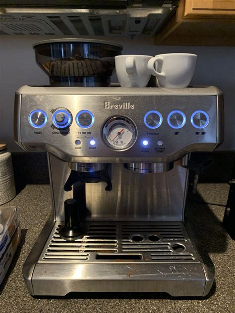 descale breville barista coffee machines
