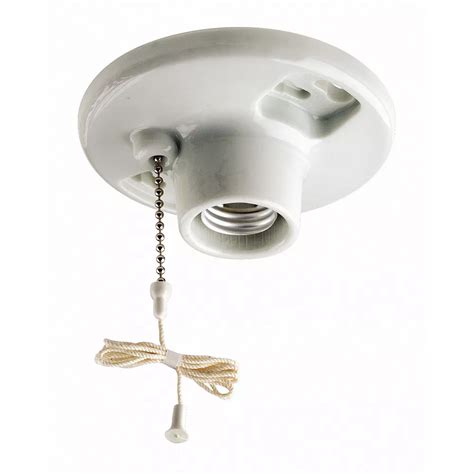 leviton lamp holder  pull chain switch  home depot canada