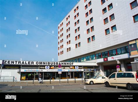 zob central bus station charlottenburg berlin germany stock photo alamy