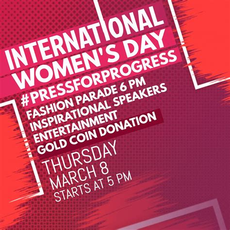 Women S Day Invite Ladies Day International Womens Day Women