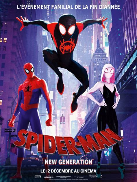 Spider Man Into The Spider Verse International Poster And