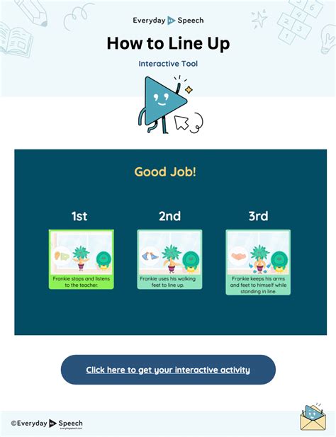 Free Preschool Lining Up Interactive Activity – Artofit