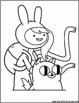 Coloring Cake Adventure Pages Time Fionna Fiona Colouring Printable Adventuretime Fun Template sketch template