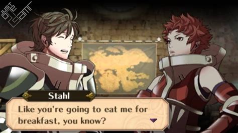 fire emblem awakening stahl and sully support conversations youtube