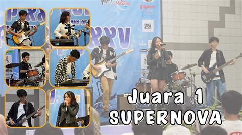 Juara 1 Supernova Smp Charitas Jakarta Youtube