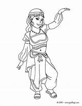 Arabe Arabic Oriente Ausmalen Princesse Malen Colorier Arabes Edad Africa árabes sketch template