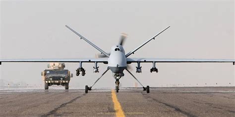 mq  reaper drone completes  hellfire missile test flight