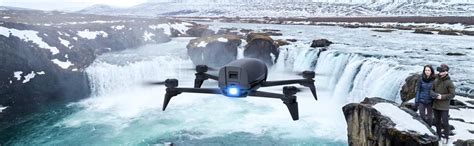 parrot pack drone quadricoptere bebop  power lunette fpv skycontroller  noir amazon