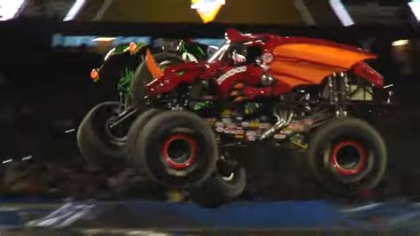 bakugan dragonoid monster jam truck debut  anaheim monster jam