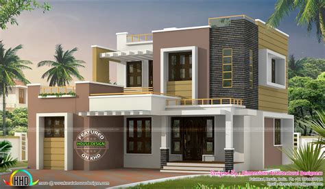 sq ft contemporary home kerala home design bloglovin