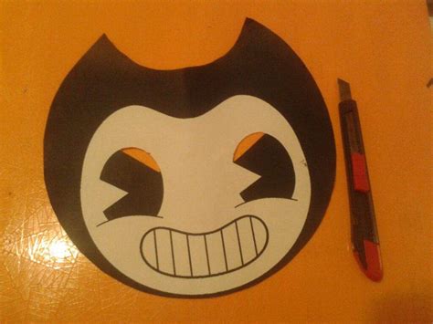 Bendy S Mask Tutorial Bendy And The Ink Machine Amino