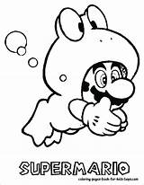 Mario Coloring Pages Super Paper Print Printable Color Getcolorings sketch template