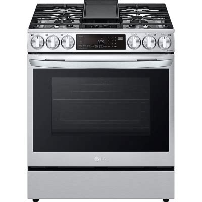 rent   lg  cu ft printproof stainless steel smart wi fi enabled probake convection