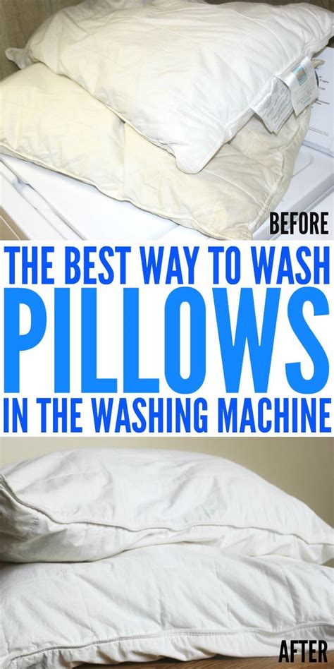 wash pillows   washing machine easy  crazy house