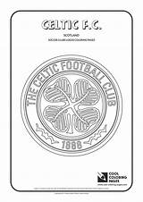 Coloring Celtic Pages Fc Logo Soccer Clubs Cool Logos Colouring Porto sketch template