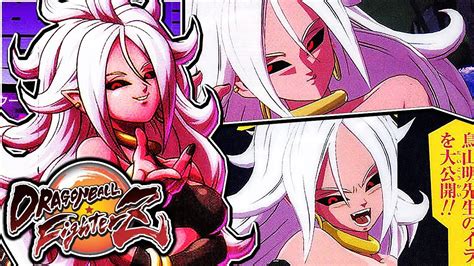 dragon ball fighterz news majin android 21 confirmed new