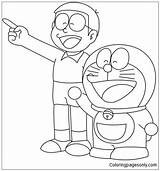 Doraemon Nobita Coloring Pages Doremon Online Kids Cartoon Color Coloringpagesonly Easy Printable Drawings Choose Board sketch template