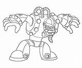 Spark Mandrill Skill Coloring Pages sketch template