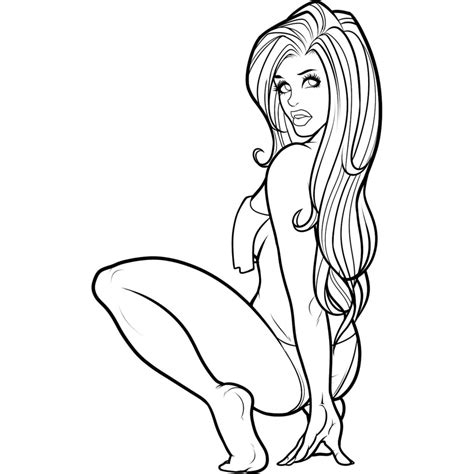 sexy schoolgirl coloring pages