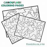 Camouflage Coloring Pages Printable Color Print Kids Drawing Worksheets Sheets Enchanting Tinkerlab Elementary Getcolorings Make Choose Board Camouflag sketch template