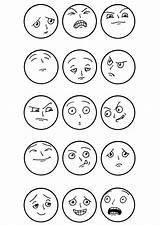 Emotions Feelings sketch template