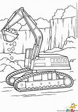 Coloring Pages Truck Construction Excavator Color Printable Kids Colouring Sheets Farm Print Shuttle Drawing Activity Choose Board Big Digger Printables sketch template