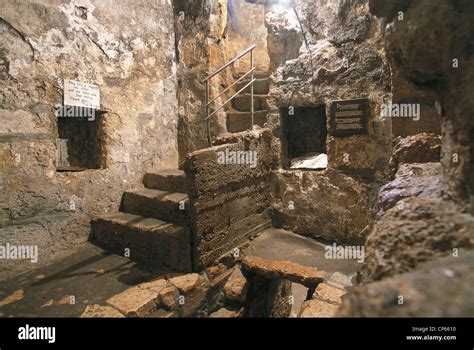 israel jerusalem bethania  tomb  lazarus stock photo alamy