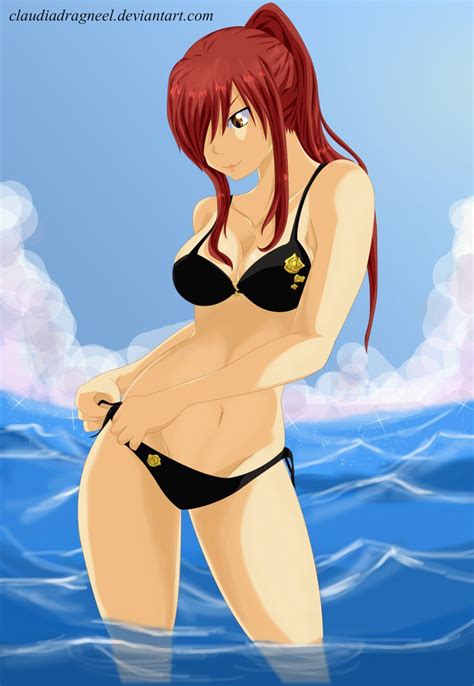 sexy hot anime and characters images erza scarlet hd wallpaper and background photos 38468441