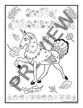 thanksgiving unicorn turkey coloring pages coloring sheets