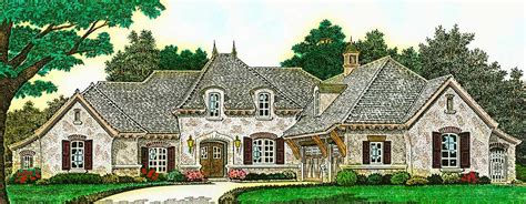 plan fm  bed exclusive french country  large bonus room french country house