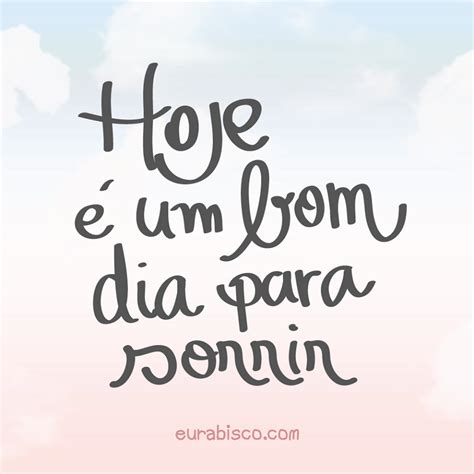 um bom   sorrir frase  facebook