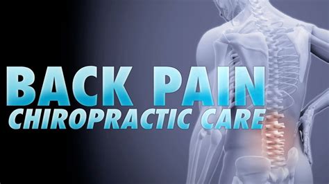 Pain In The Lower Back Chiropractic Treatment Can Help Ep Wellness